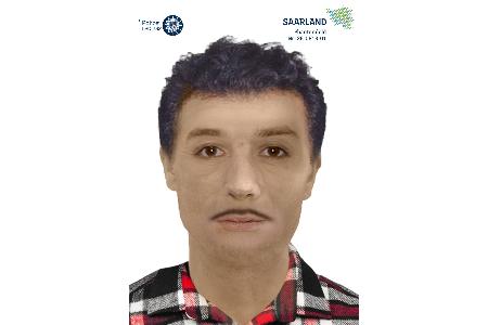 Phantombild des unbekannten Täters