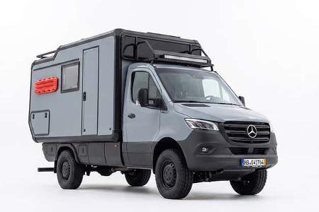Greenlander Sherpa auf Basis des Mercedes Sprinter Expeditiomsobil