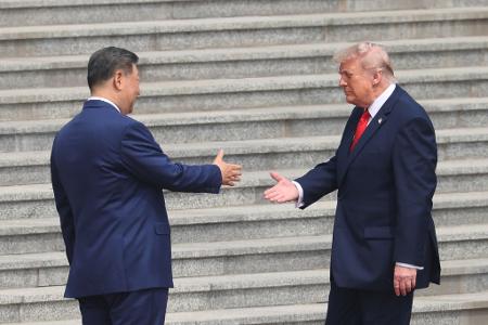 Trump trifft auf Xi. 