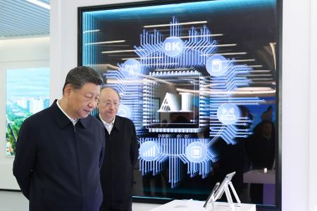 Es gibt einen Wettlauf zwischen China und den USA im KI-Bereich. (Archivbild)
