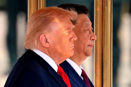 Trump betonte seine angeblich gute Beziehung zu Xi. 