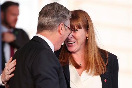 Auch das Verhältnis zwischen Premier Keir Starmer (links) und seiner Ex-Stellvertreterin Angela Rayner war einmal besser. (Archivfoto)