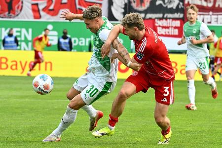 Düsseldorf steigt ab - Fürth in der Relegation