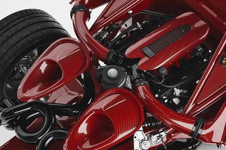 Capricorn 01 Zagato Tutto Rosso 