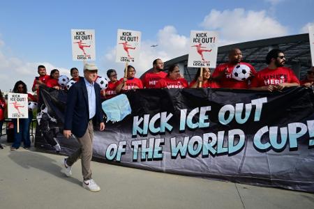Los Angeles: Stadionpersonal droht mit Streik wegen ICE