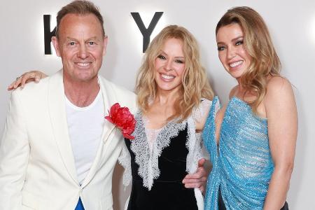 Doku-Premiere in London: Kylie Minogue feiert mit Ex Jason Donovan