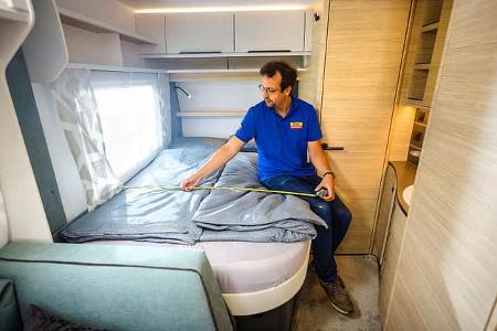 Bett, Fendt Apero, Camping, Wohnwagen