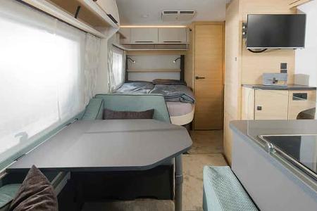 Wohnraum, Fendt Apero, Camping, Wohnwagen