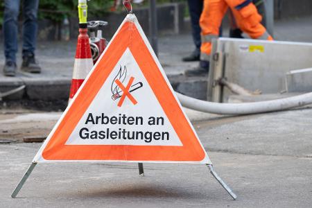 Die Gasleitungen wurden vorübergehend abgestellt.