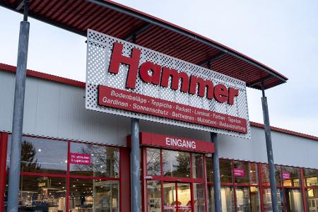 Die Handels- und Einrichtungskette Hammer hatte zu Jahresbeginn etwa 90 Standorte. Im März und im April schlossen bereits zahlreiche Filialen, auch diese in Hamm. (Archivbild)