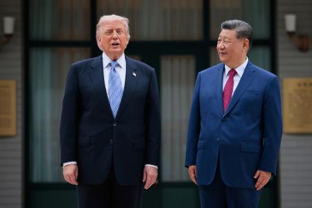 Auch Trump war von Xi in Peking freundlich empfangen worden. (Archivbild) 