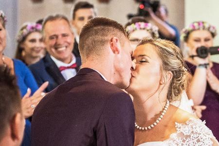 Sarafina Wollny und Peter Heck