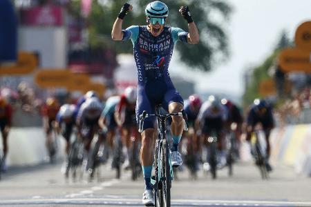 Segaert gewinnt zwölfte Giro-Etappe - Kittel abgereist