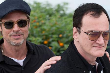 Quentin Tarantino und Brad Pitt: Heftiger Streit am Set