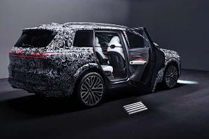 Ein erster Blick in den Innenraum des neuen Audi Q9