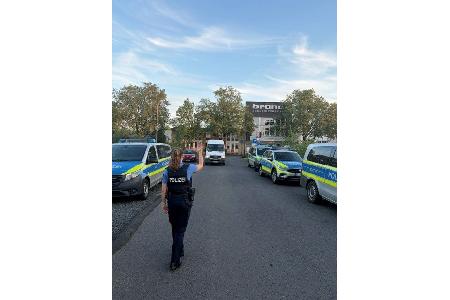 Verkehrskontrolle Wolfhager Straße