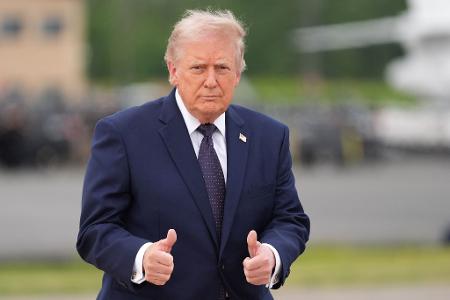 US-Präsident Trump hält eine Einigung für möglich - schließt aber auch eine neue Eskalation nicht aus.