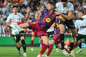 Lewandowski mit Abschiedstor - Girona steigt ab