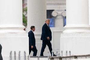 Trump hat sich zu einem möglichen Rahmenabkommen mit dem Iran geäußert.