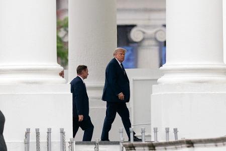 Trump hat sich zu einem möglichen Rahmenabkommen mit dem Iran geäußert.