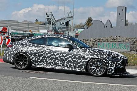 Erlkönig Mercedes-AMG CLE 63 Pur Speed Mythos