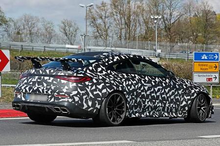 Erlkönig Mercedes-AMG CLE 63 Pur Speed Mythos
