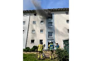 Brandbekämpfung eingeleitet