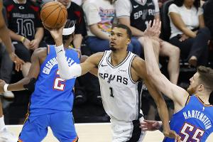 NBA: San Antonio gleicht aus - Wembanyama überragend
