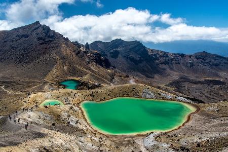 Emerald Lakes, Neuseeland