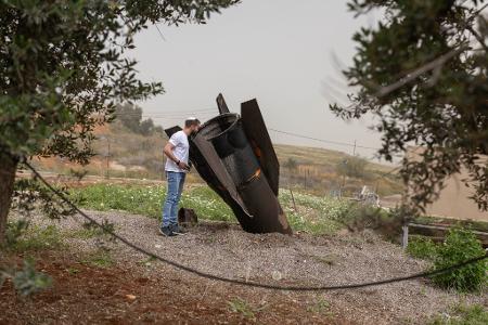 Während der aktiven Kampfhandlungen sind iranische Raketen in Israel eingeschlagen. (Archivbild)