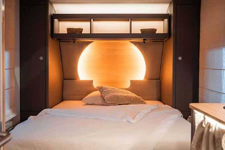LMC Bett, LMC Videro 450 D, Queensbett, Wohnwagen