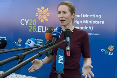 Die EU-Außenbeauftragte Kaja Kallas hält eine Diskussion über Personen für nicht zielführend.