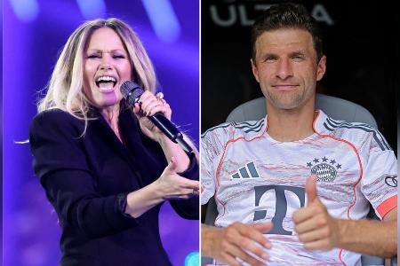 Helene Fischer und Thomas Müller beweisen nonverbales Musikverständnis