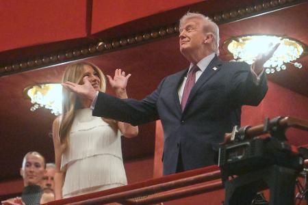 Trump im Kennedy Center (Archivbild). 
