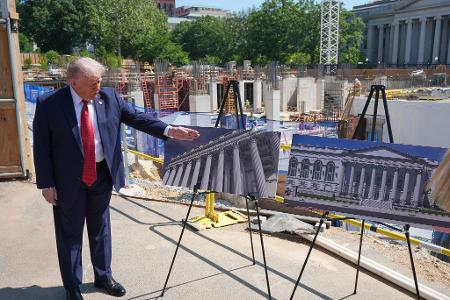Trumps Pläne für den Ballsaal (Archivbild). 
