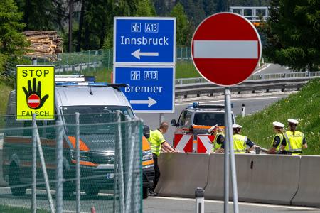 Die Benutzung der Brenner-Autobahn war für acht Stunden nicht erlaubt. 