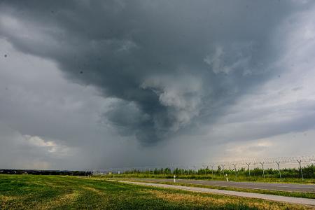 Gewitter machten es am Wochenende mancherorts ungemütlich. 