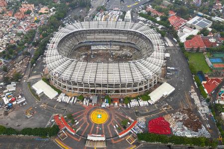Aztekenstadion (Mexiko-Stadt) - Fassungsvermögen: 83.000