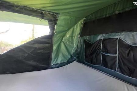 Innenraum, Thule Outset, Zelt, Anhängerkupplung, Dachzelt, Camping