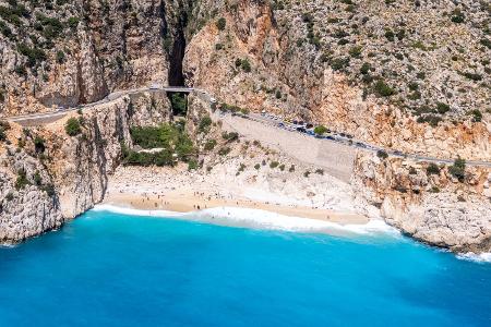 Platz 9: Kaputaş Beach, Türkei