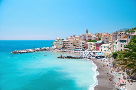Platz 5: Bogliasco Beach, Italien