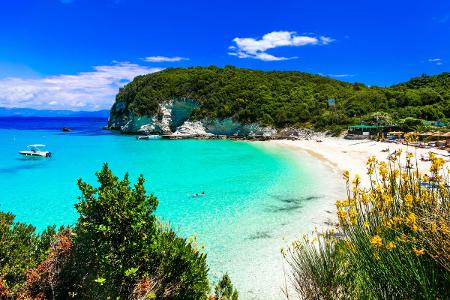 Platz 2: Voutoumi Beach, Antipaxos, Griechenland