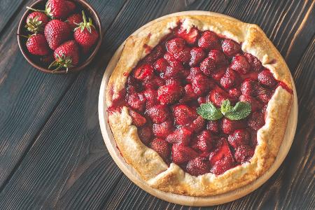 Erdbeer-Brombeer-Galette