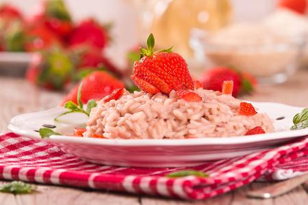 Balsamico-Erdbeer-Risotto