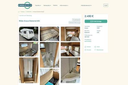 Knaus Südwind 450 gebraucht Inserat