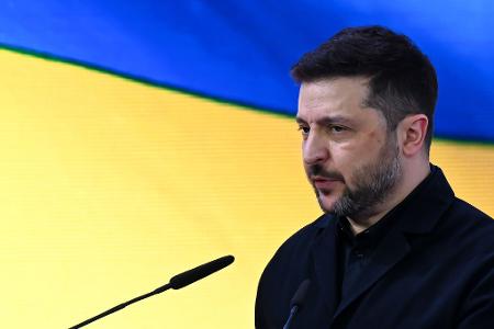 Der ukrainische Präsident Wolodymyr Selenskyj warnt vor einem neuen schweren Angriff Russlands. (Archivbild)