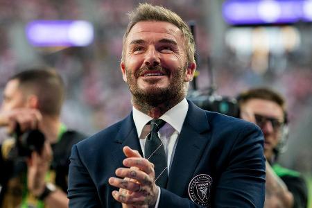 David Beckham erhält Hollywood-Stern während der WM