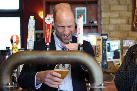 Prinz William setzt sich für britische Pubs ein
