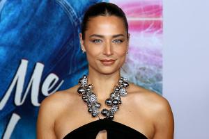 Amira Aly lässt es sich mit Babybauch in Österreich gut gehen