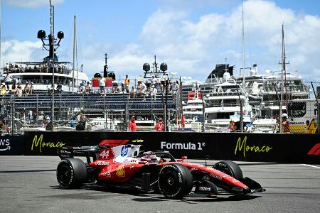 Ferrari an der Spitze: Leclerc vor Hamilton in Monaco